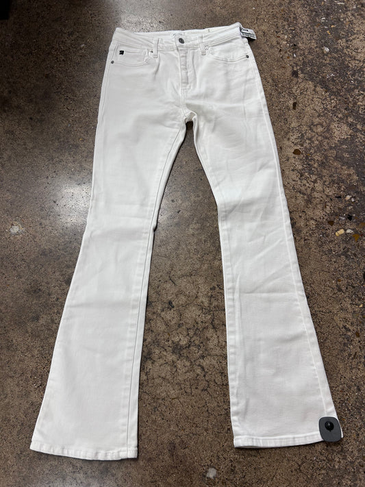 Jeans Flared By Kancan In White, Size:6