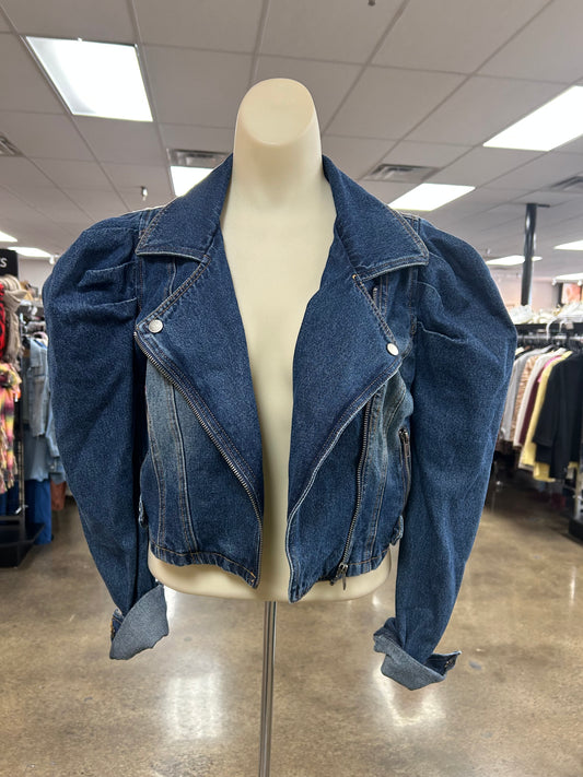 Jacket Denim By Fate In Blue, Size:S