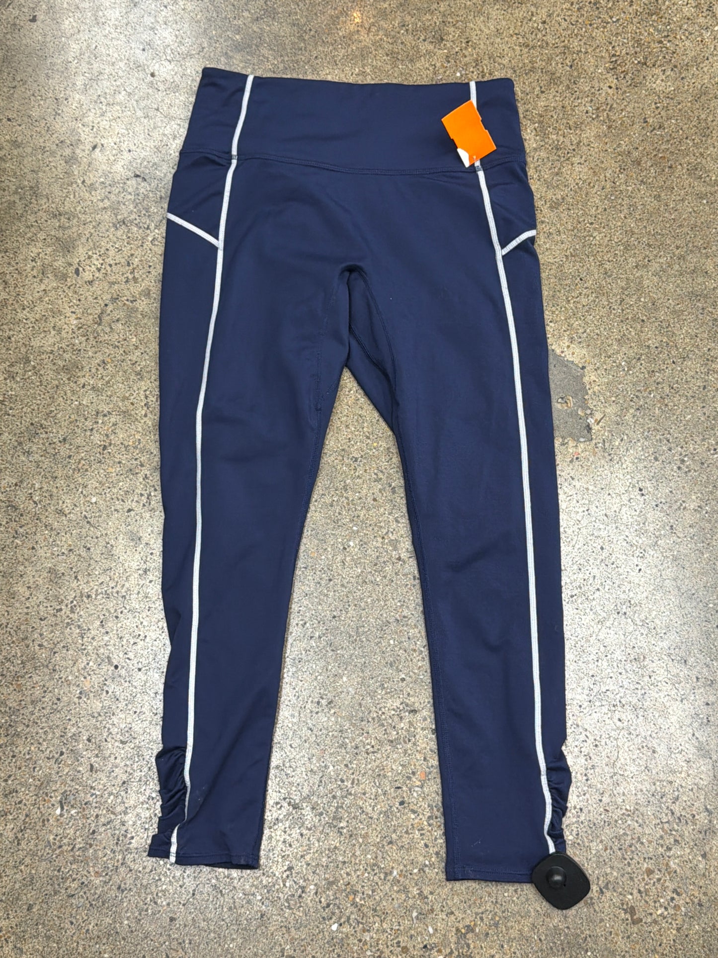 Athletic Leggings By Free People In Navy, Size:M