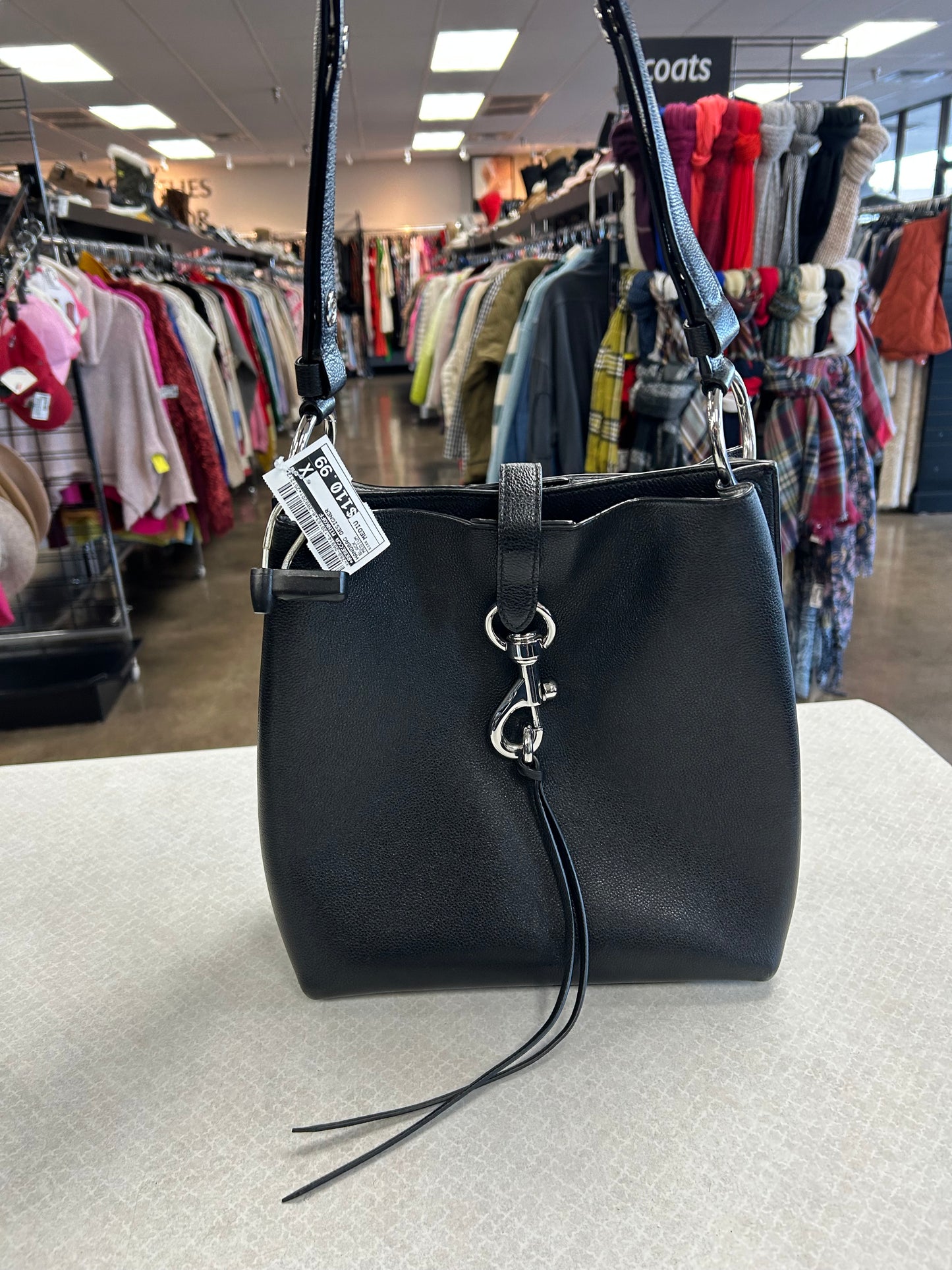 Handbag Designer By Rebecca Minkoff In Black, Size:Medium