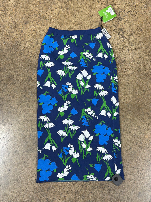 Skirt Maxi By Target-Designer In Blue & Green, Size:Xs