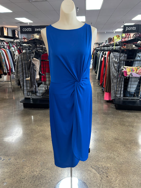 Dress Casual Maxi By Ralph Lauren In Blue, Size:4