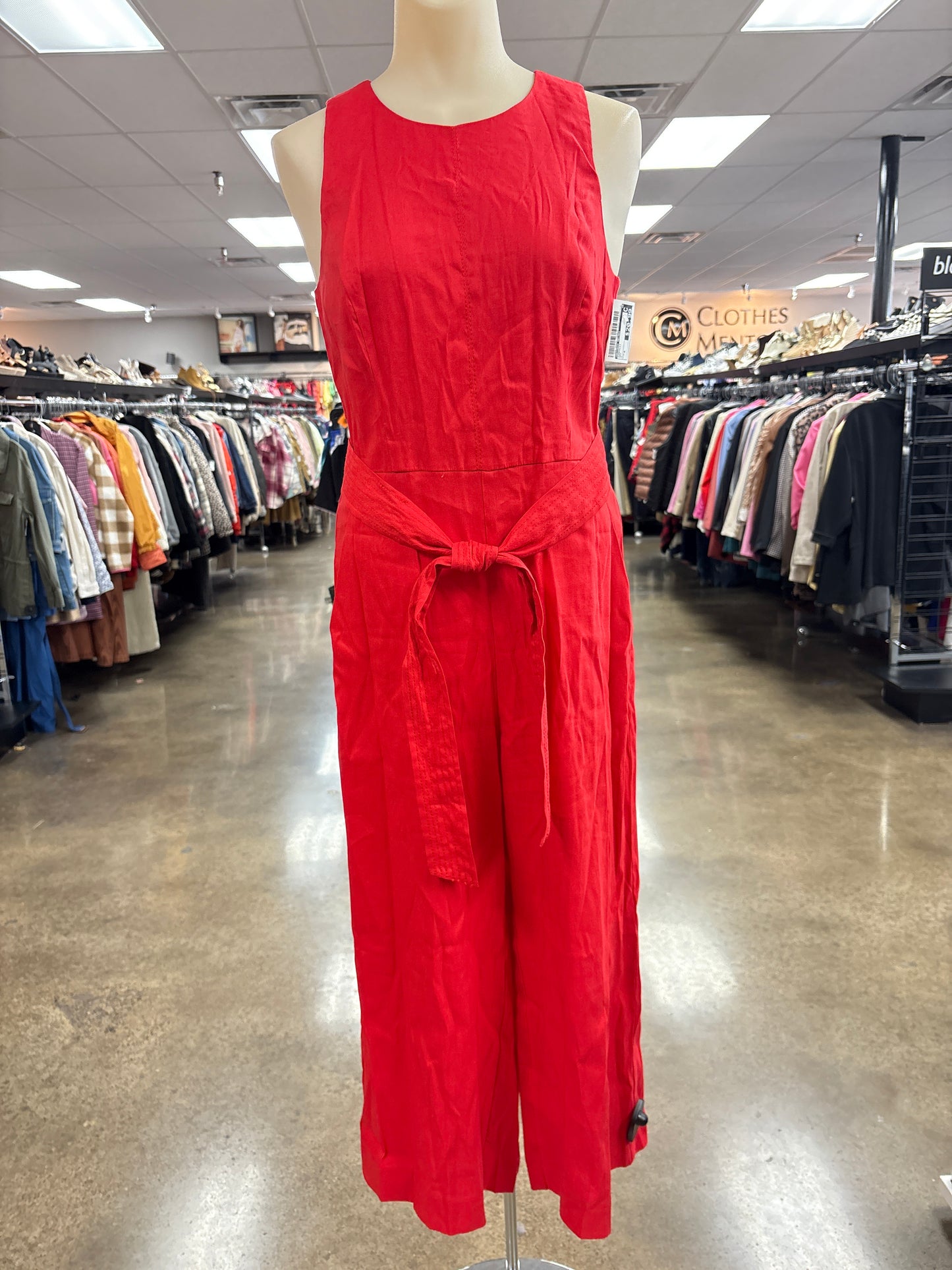 Jumpsuit By Antonio Melani In Red, Size:4