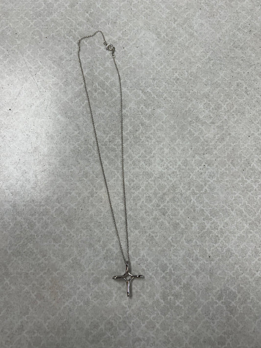 Necklace Luxury Designer By Tiffany And Company In Silver