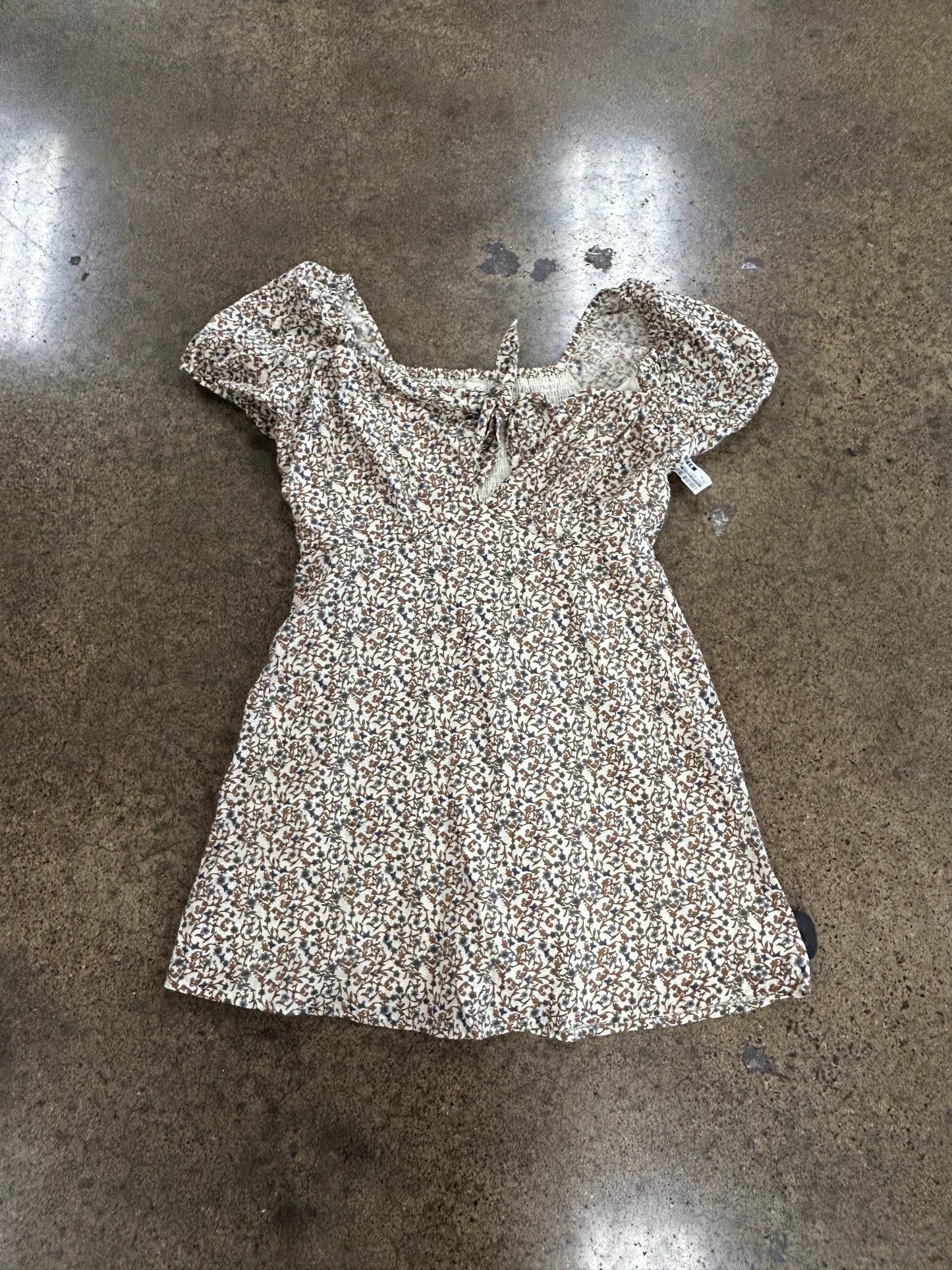 Dress Casual Short By Jessica Simpson In Blue & Brown, Size:Xl