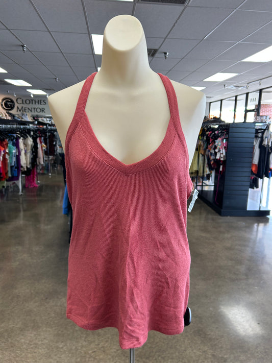 Top Sleeveless By Free People In Pink, Size:Xl