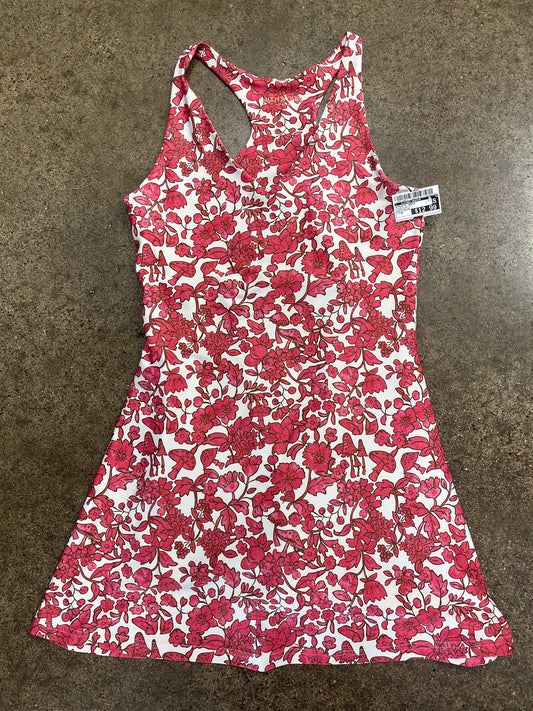 Athletic Dress By Clothes Mentor In Pink & White, Size:M