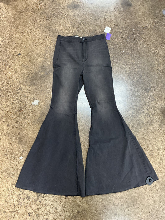 Jeans Flared By We The Free In Black, Size:12