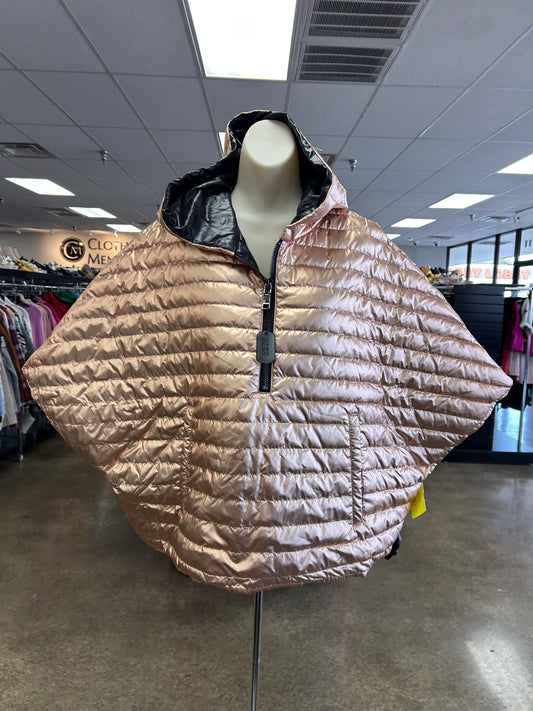 Jacket Puffer & Quilted By Think Royln In Gold, Size:M
