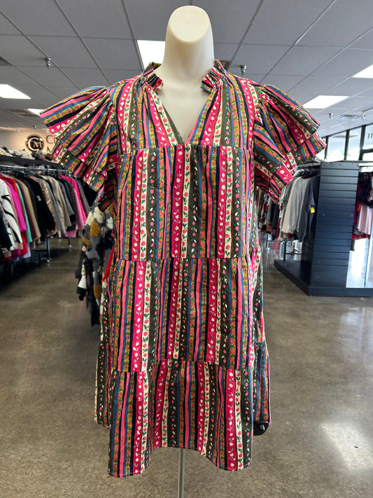 Dress Casual Short By Crosby In Floral Print, Size:S
