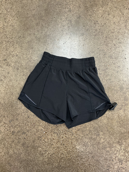 Athletic Shorts By Lululemon In Black, Size:2