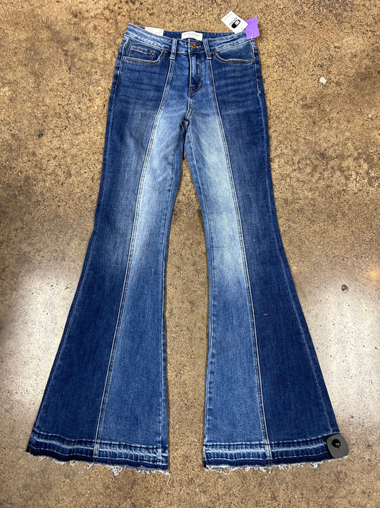 Jeans Flared By Flying Monkey In Blue, Size:4