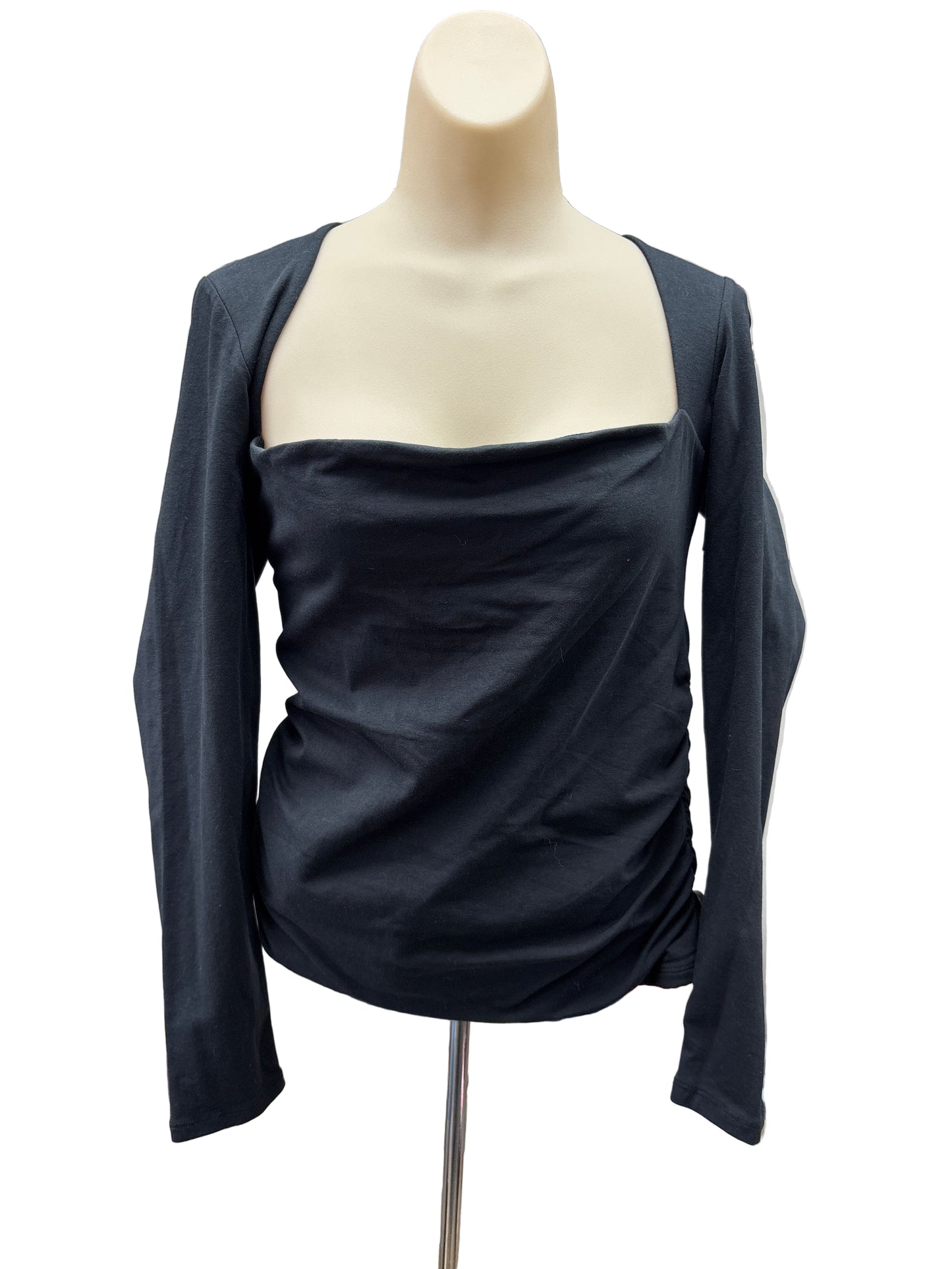Top Ls By Abercrombie And Fitch In Black, Size:Xxl