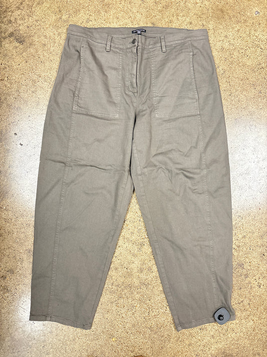 Pants Other By Eileen Fisher In Grey, Size:Xl