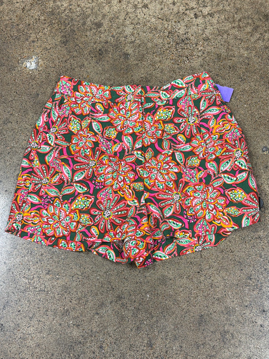 Shorts By J. Crew In Green & Pink, Size:6