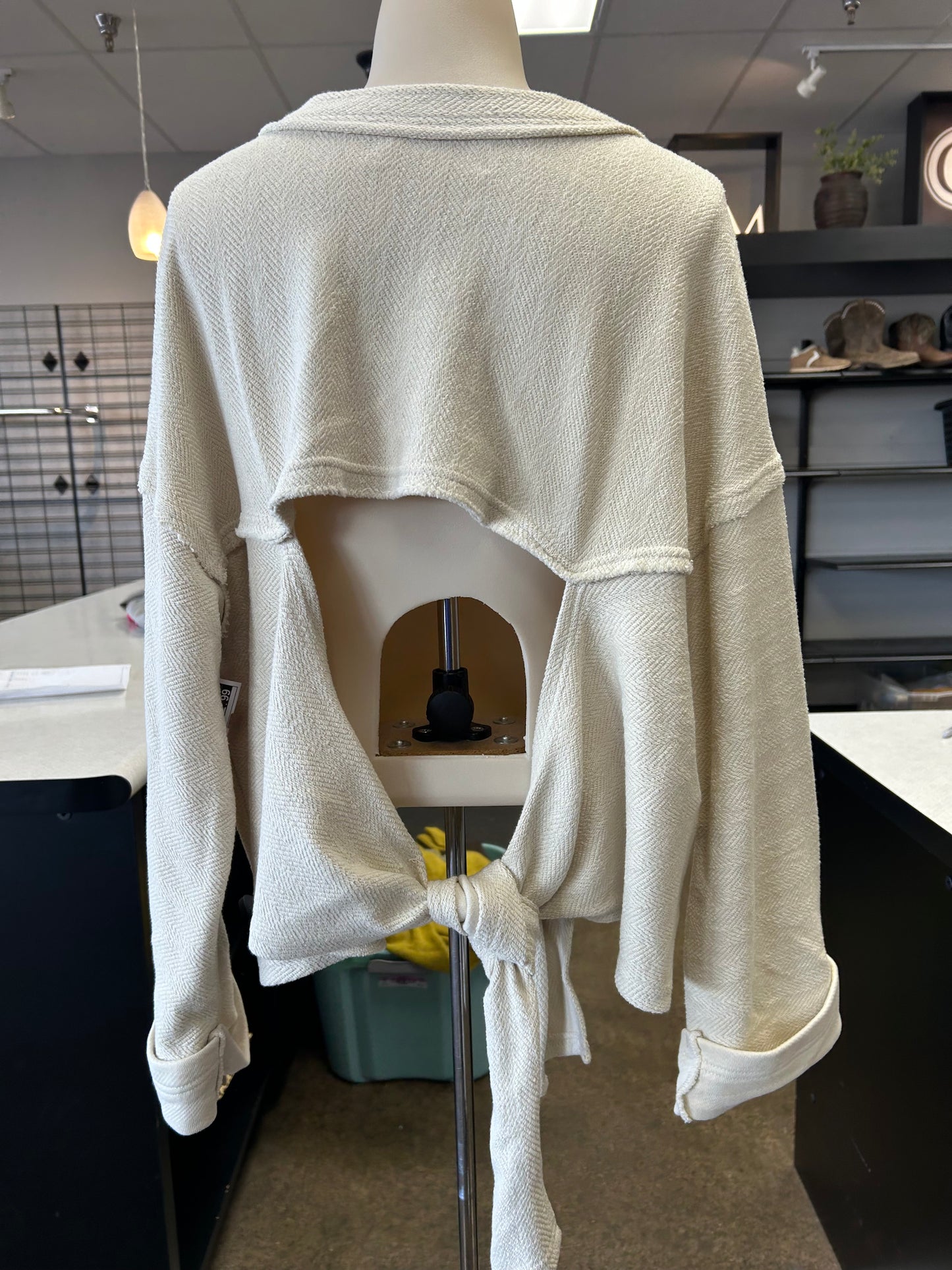 Sweater By Free People In Tan, Size:Xs