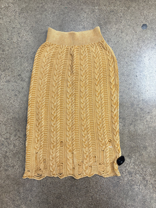 Skirt Maxi By Free People In Yellow, Size:S