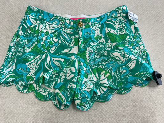 Shorts Designer By Lilly Pulitzer In Green, Size:6