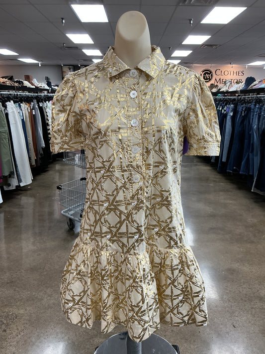 Dress Party Short By Jude Connally In Gold, Size:Xs