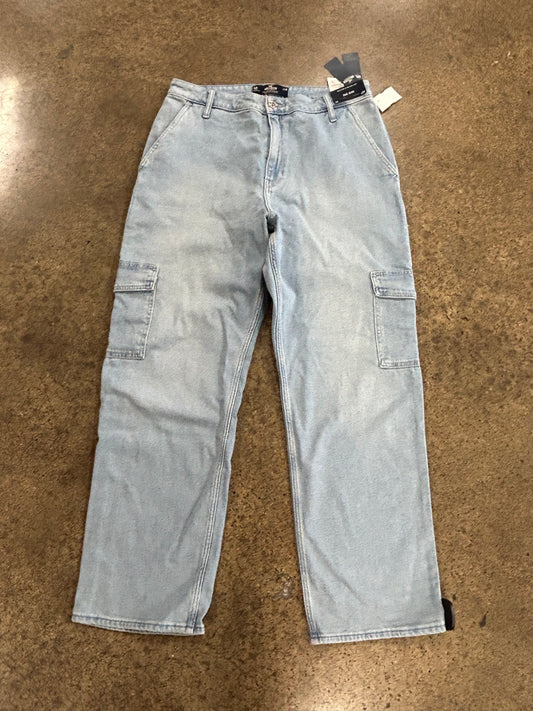 Jeans Straight By Levis In Blue Denim, Size:6