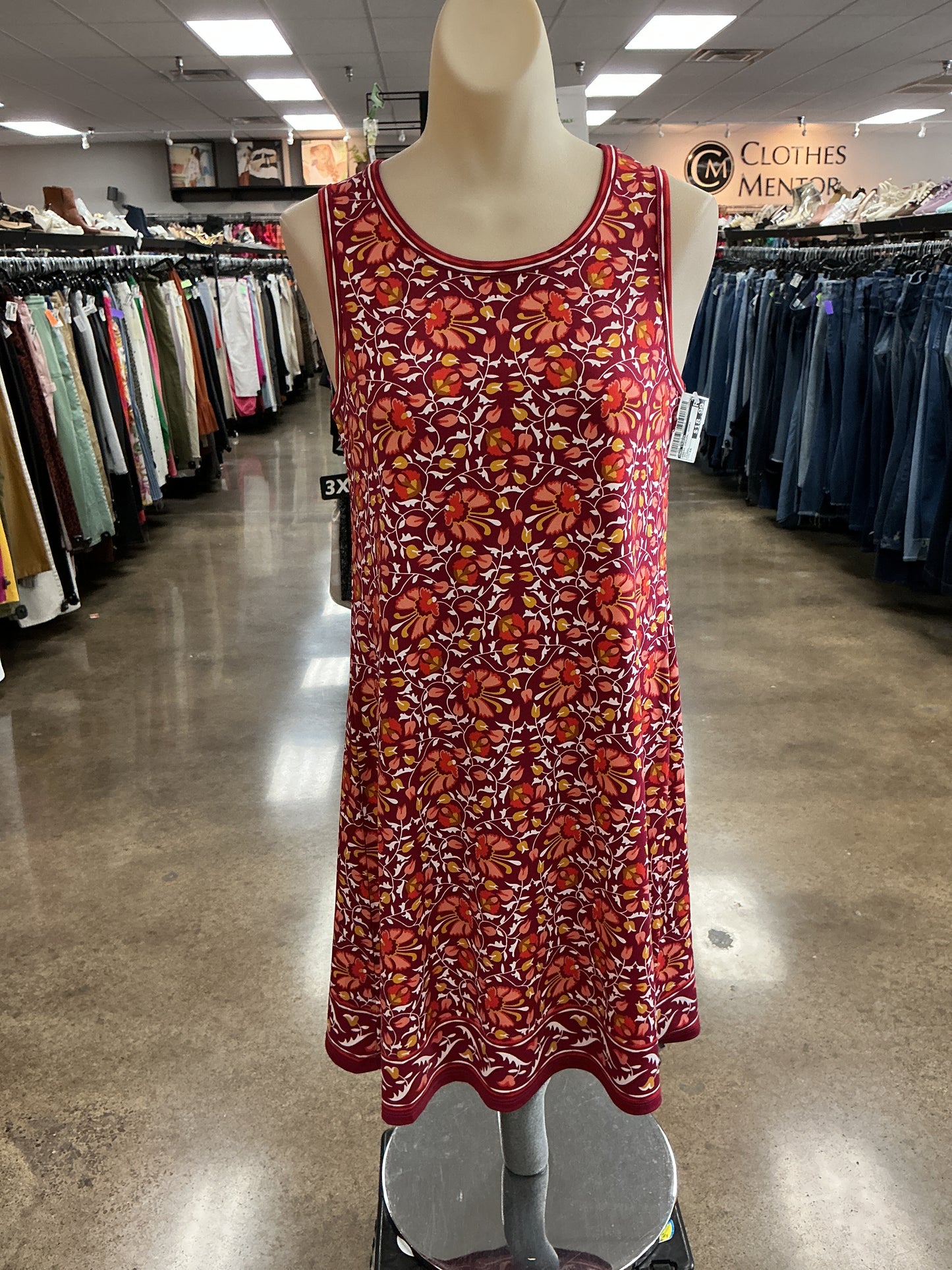Dress Casual Short By Max Studio In Red, Size:Xs