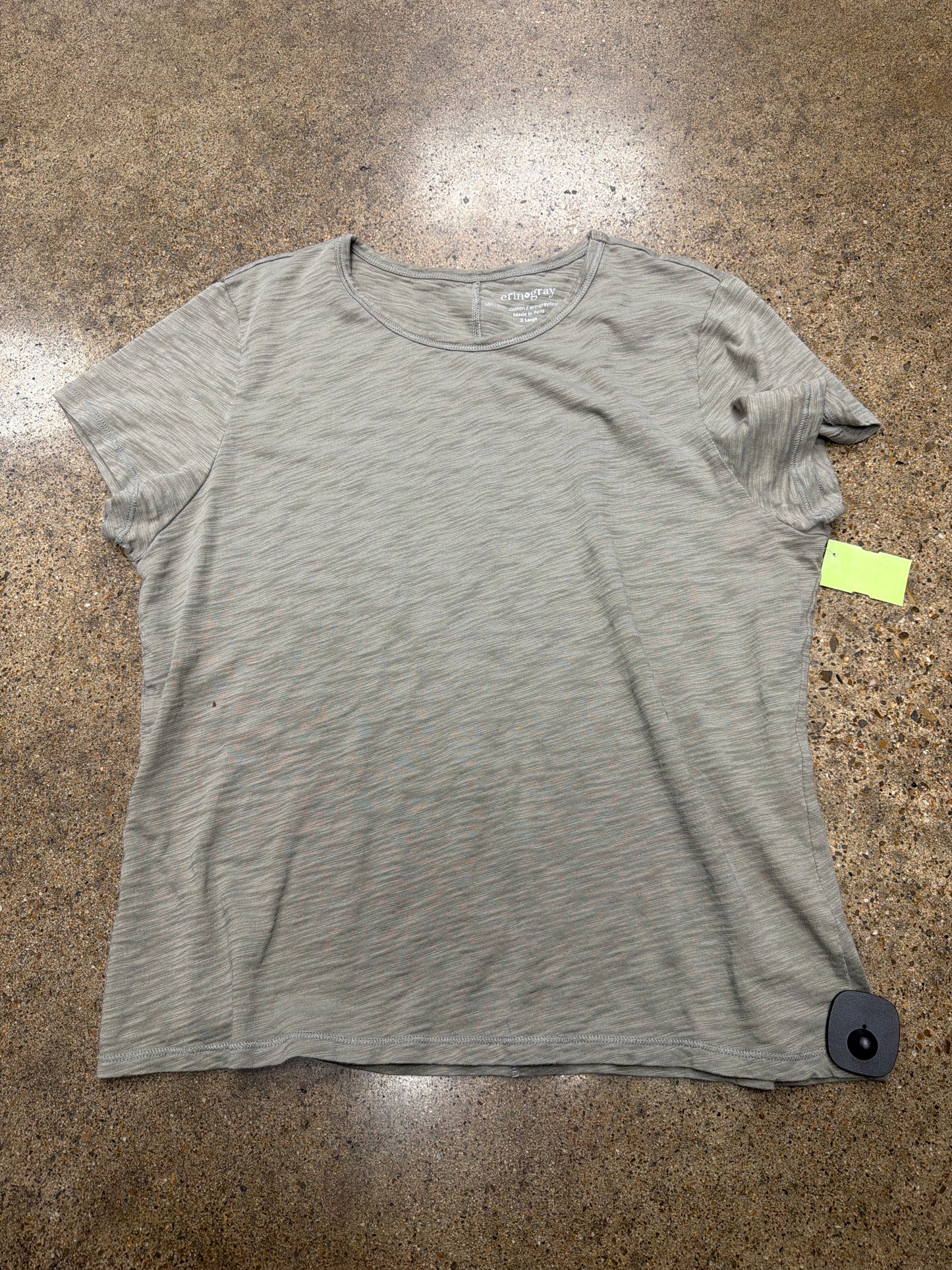 Top Ss By Clothes Mentor In Grey, Size:Xl