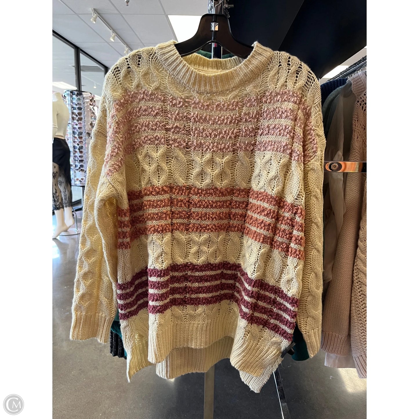 Sweater By Listicle In Tan, Size: S