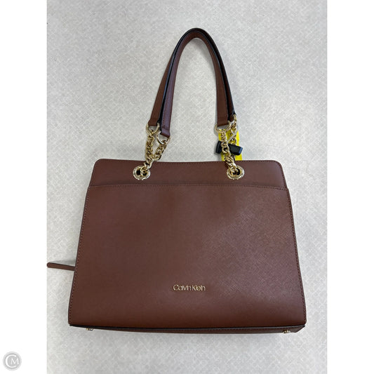 Handbag By Calvin Klein, Size: Medium