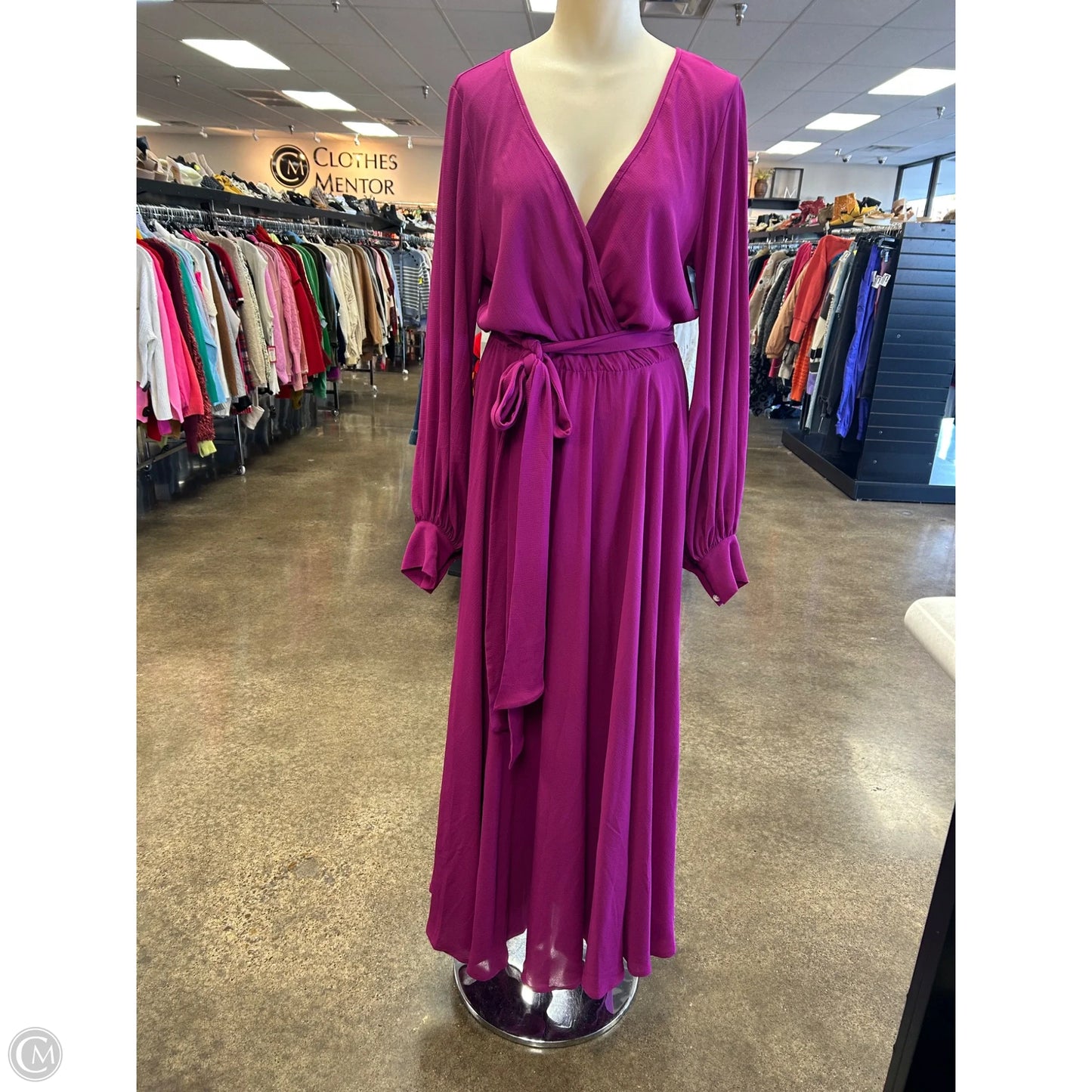 Dress Casual Maxi By Clothes Mentor In Purple, Size: M