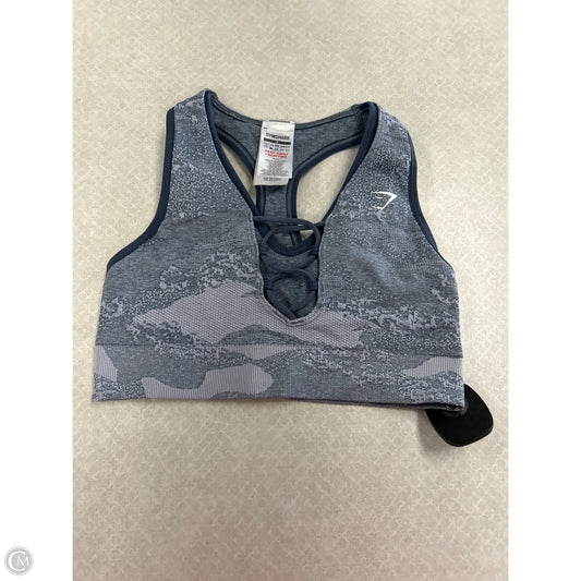 Athletic Bra By Gym Shark In Blue, Size: S