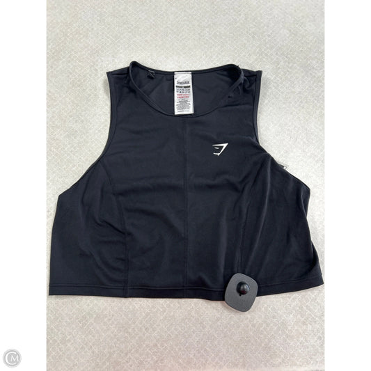 Athletic Tank Top By Gym Shark In Black, Size: M