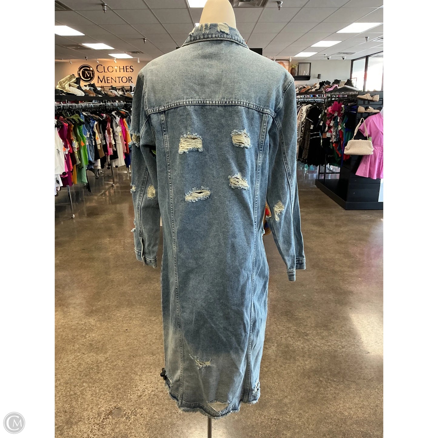 Jacket Denim By Veveret In Blue, Size: S