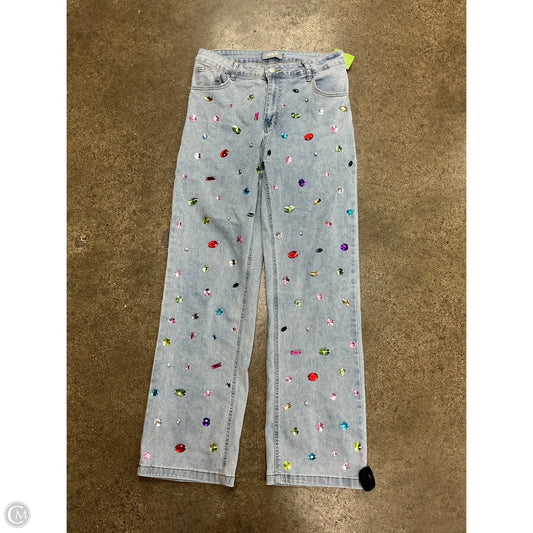 Jeans Straight By Blue B In Blue Denim, Size: M