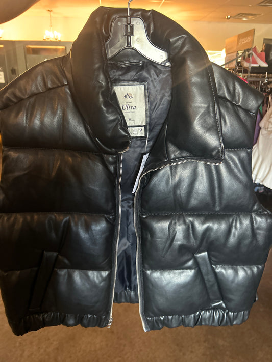 Vest Puffer & Quilted By Abercrombie And Fitch In Black, Size: Xl