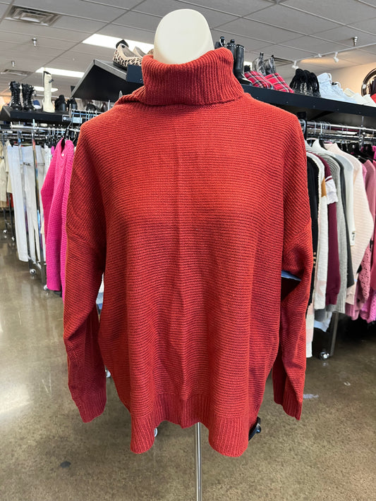 Sweater By Ambiance Apparel In Red, Size: M