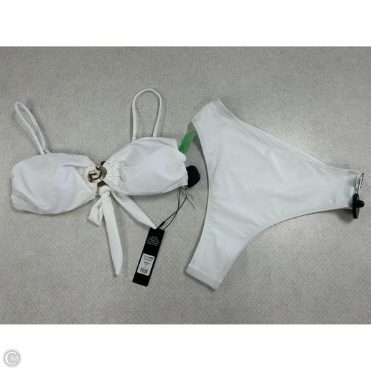 Swimsuit 2pc By Fashion Nova In White, Size: L