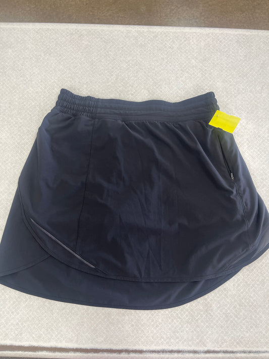 Athletic Skort By Lululemon In Black, Size: 10