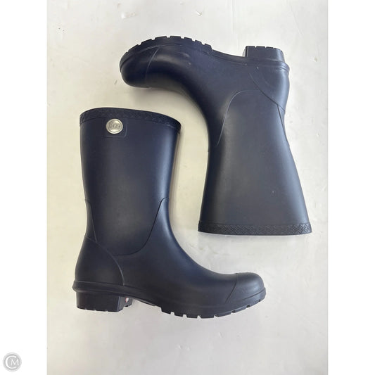Boots Designer By Ugg In Blue, Size: 6