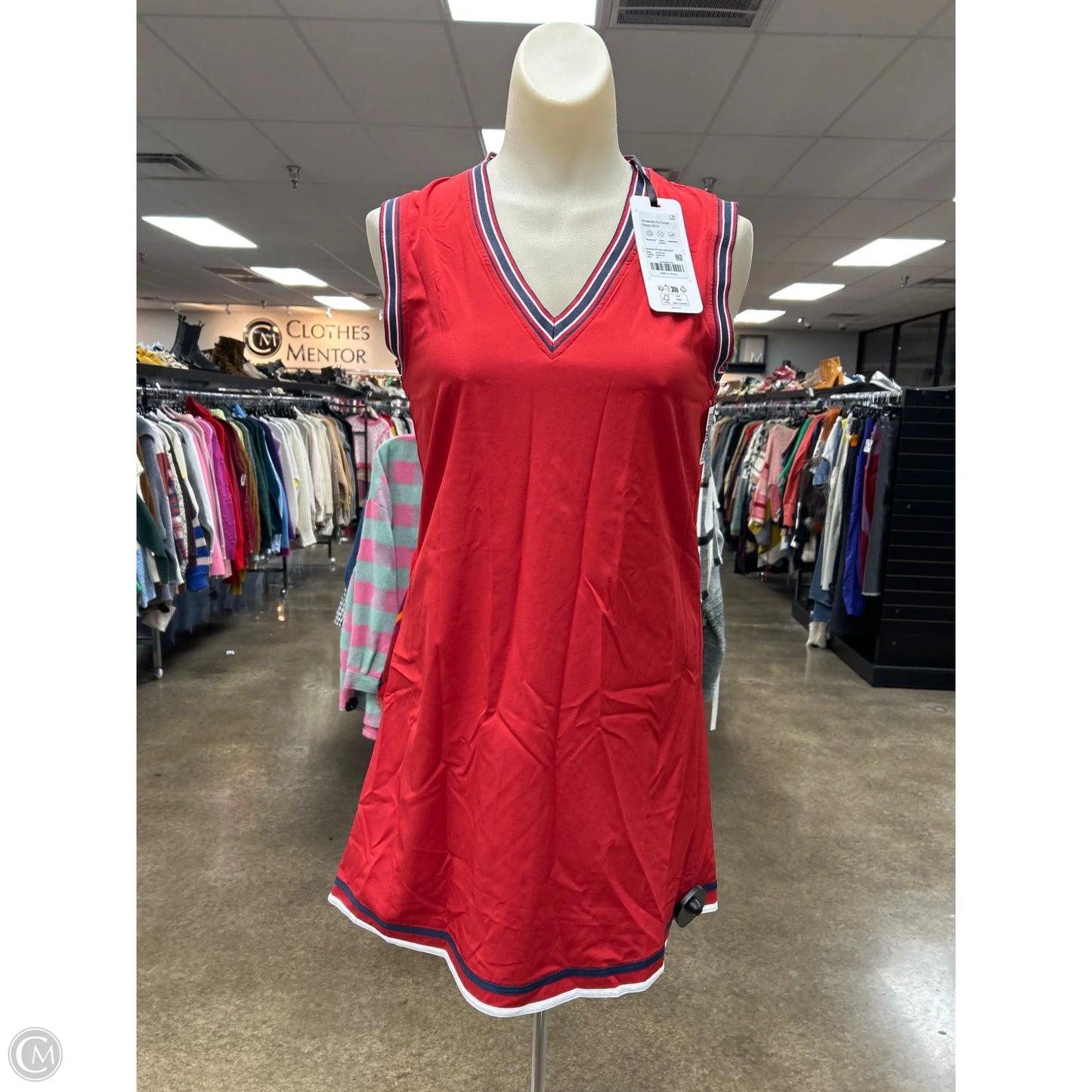 Athletic Dress By Varley In Red, Size: Xs