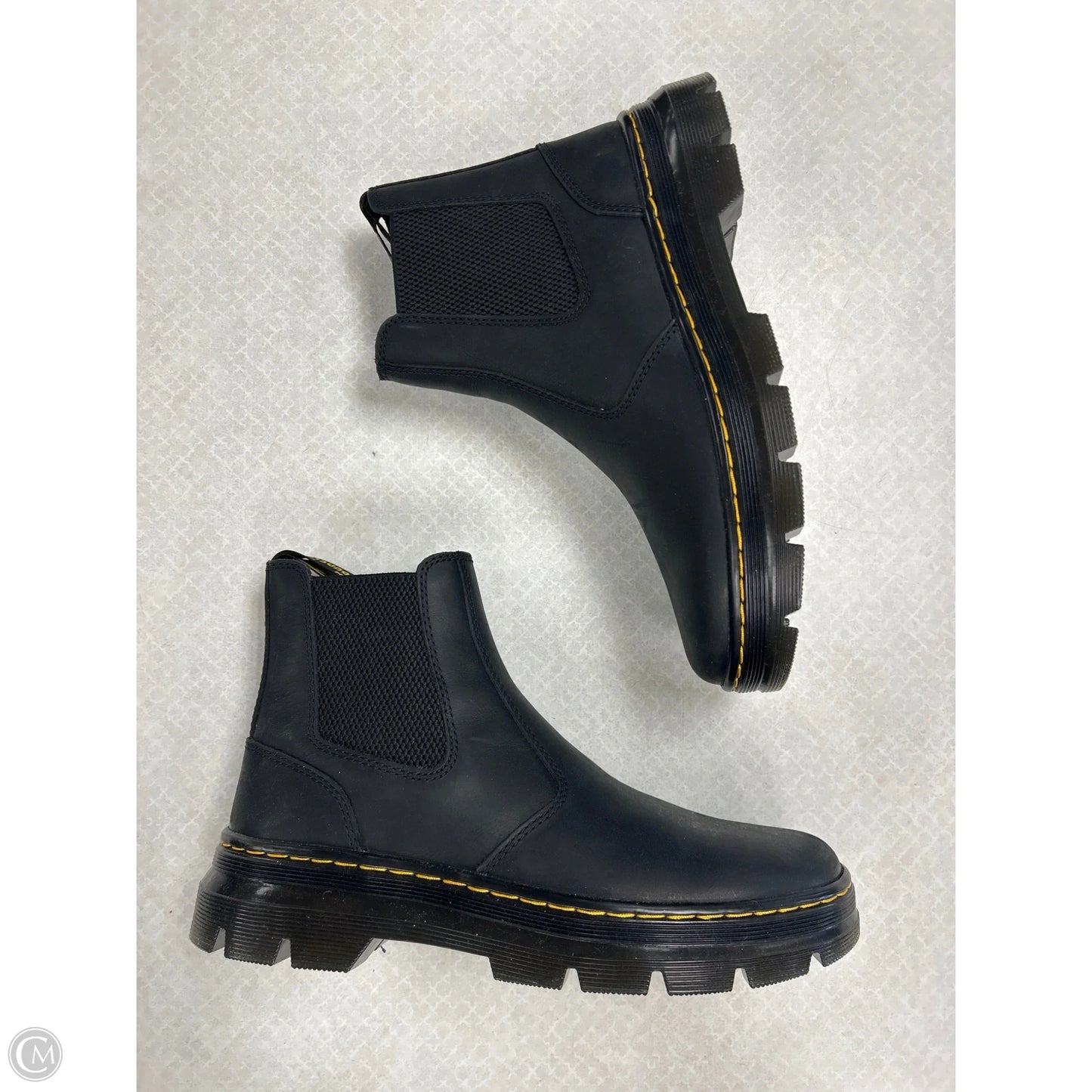 Boots Ankle Heels By Dr Martens In Black, Size: 9