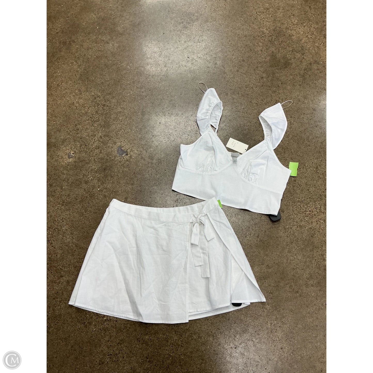 Skirt Set 2pc By A New Day In White, Size: L