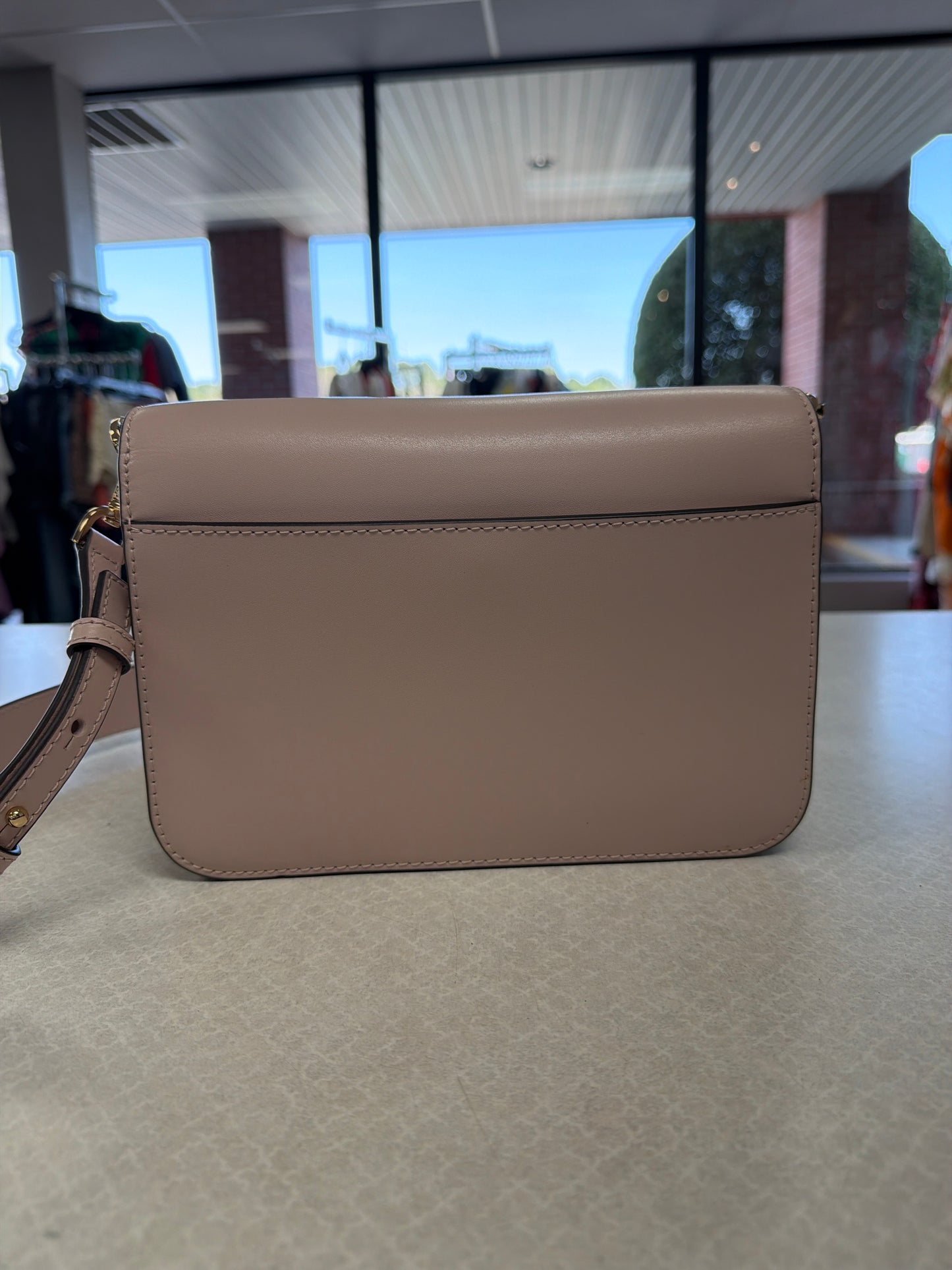Crossbody Designer By Michael Kors In Pink, Size:Medium