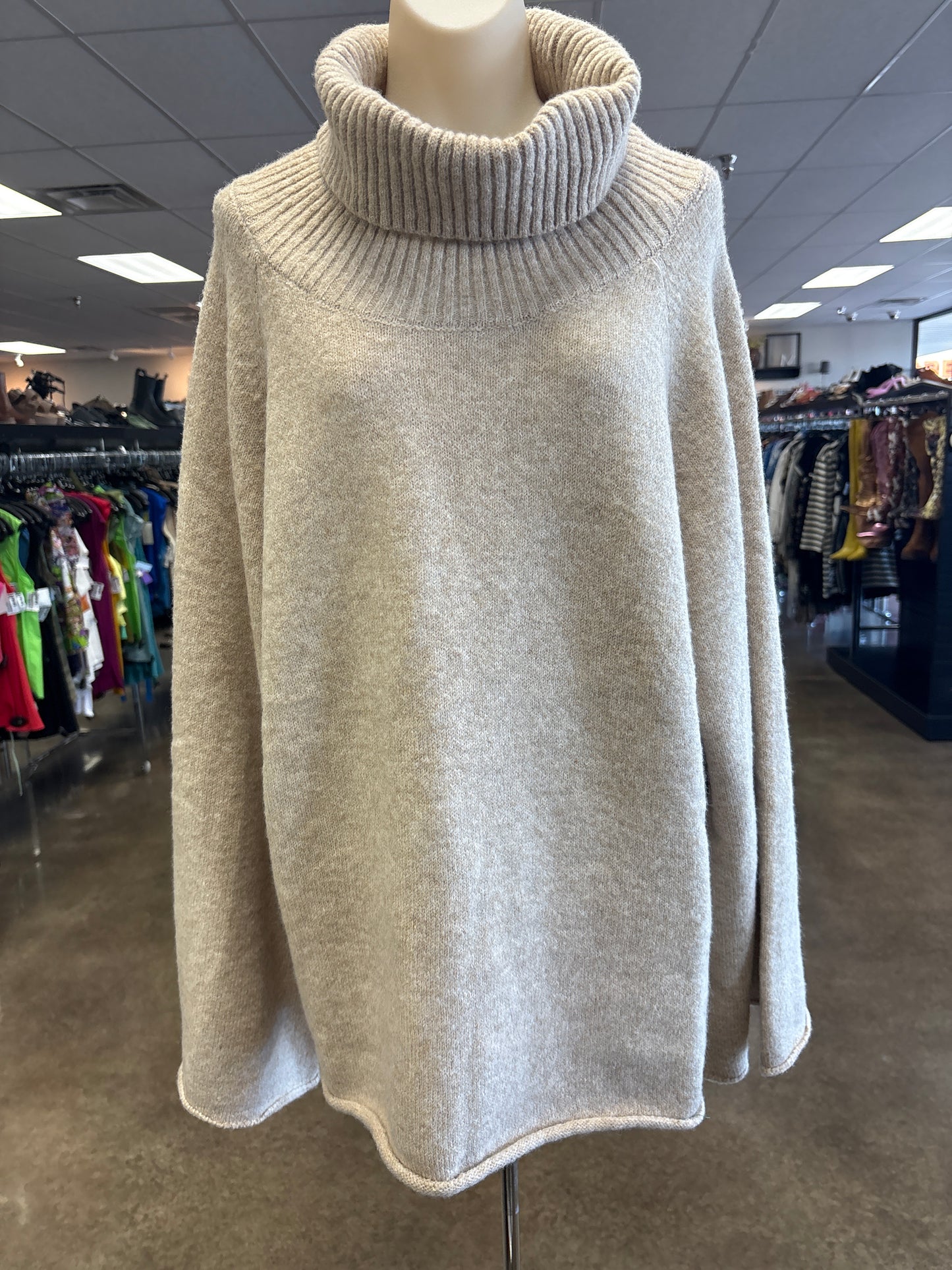 Sweater By Petal & Pup In Tan, Size:L