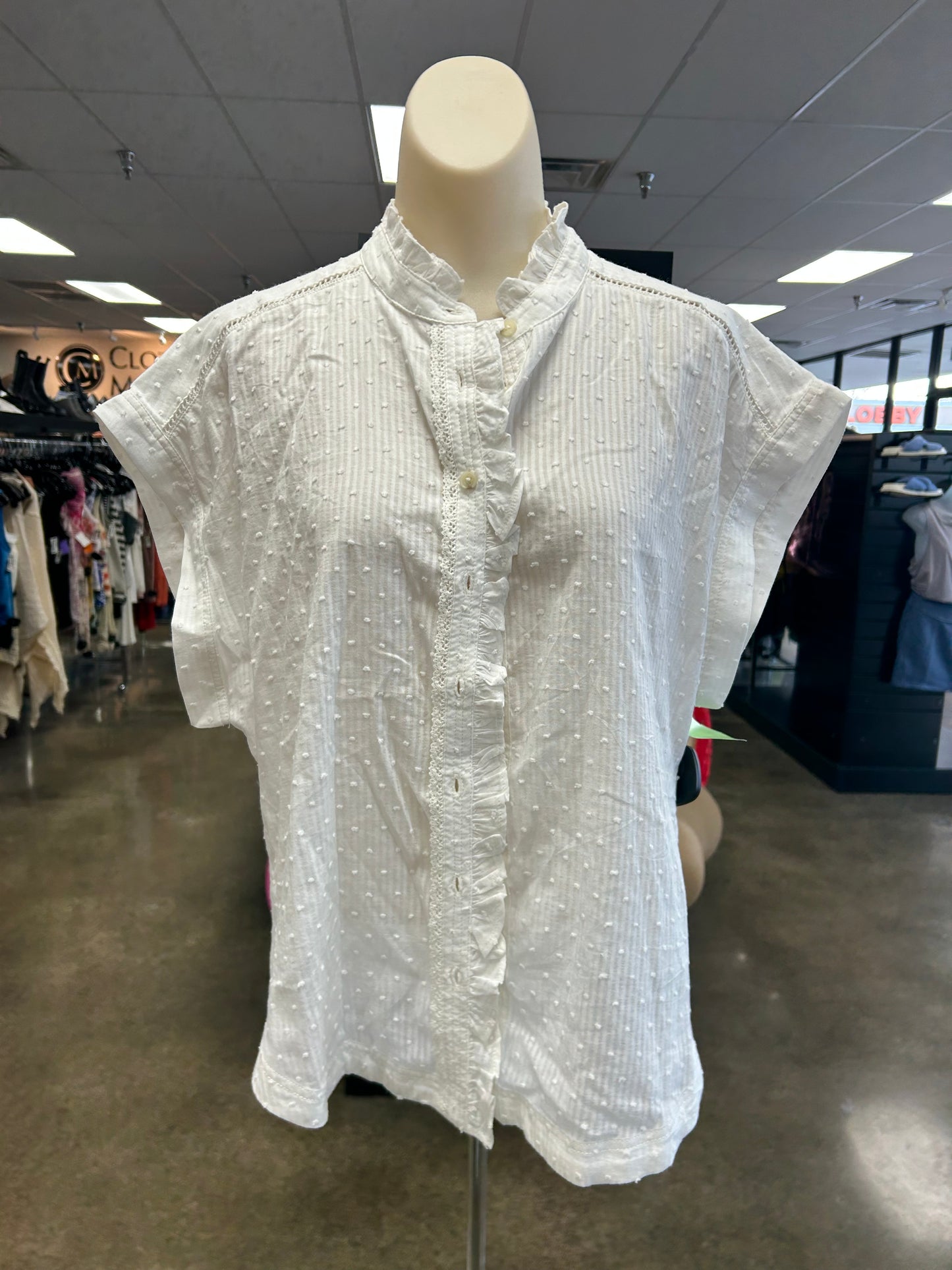 Top Ss By Pilcro In White, Size:S