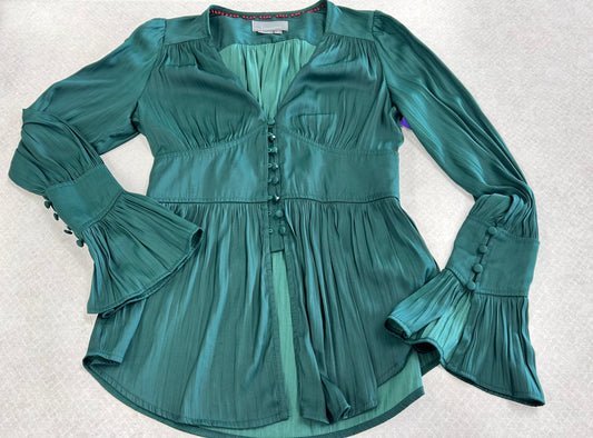 Top Ls By Anthropologie In Green, Size:Xs