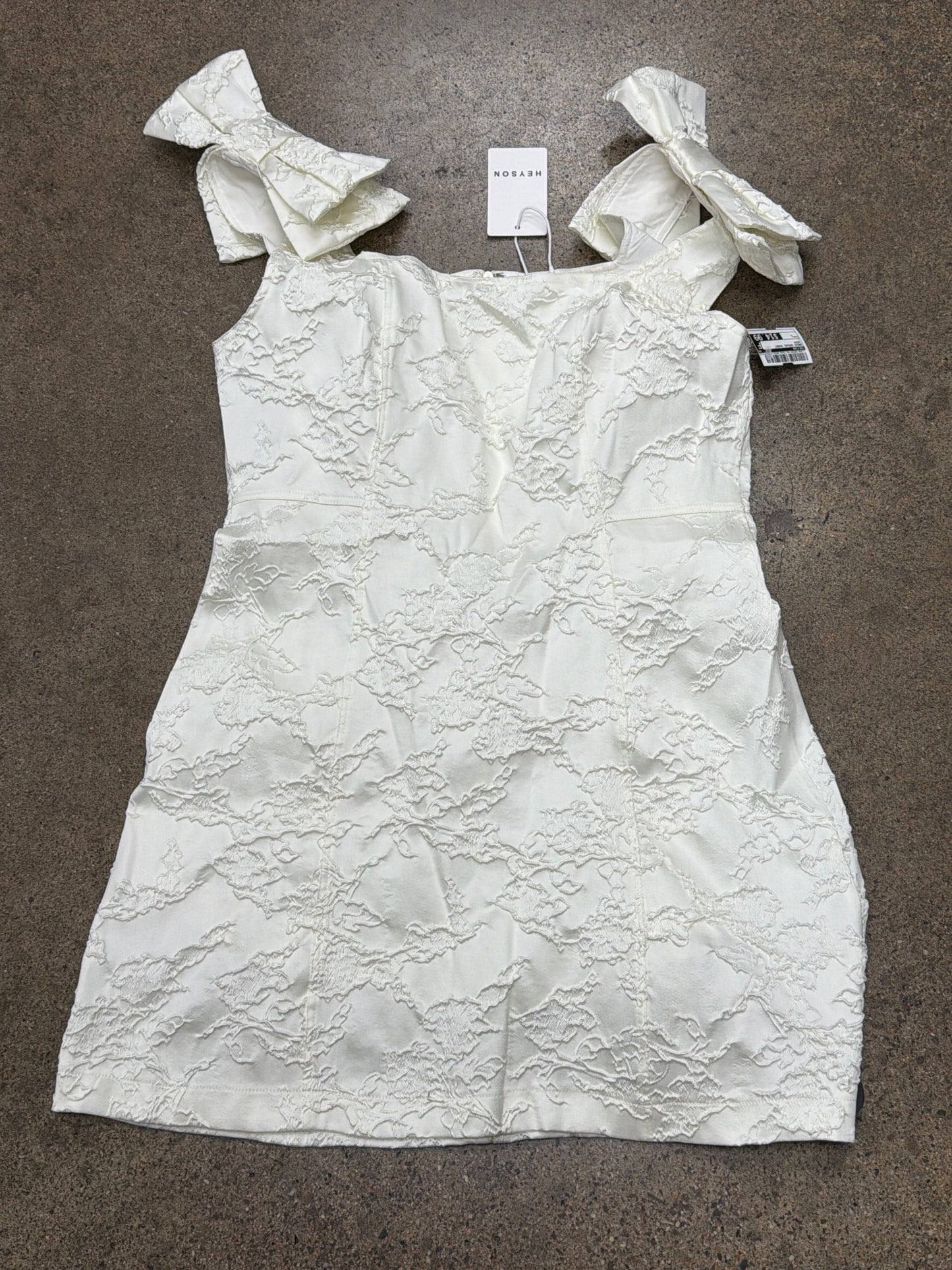 Dress Casual Short By Heyson In Cream, Size:L