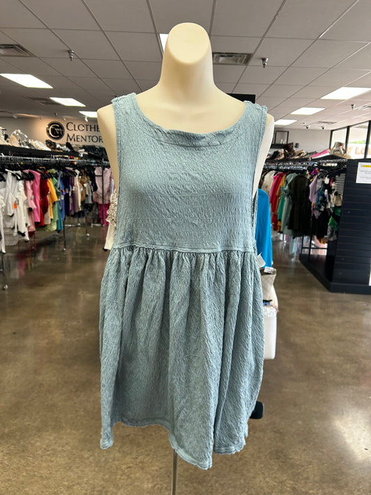 Dress Casual Short By Free People In Blue, Size:Xs