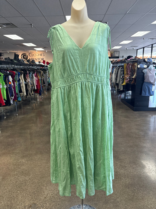 Dress Casual Maxi By Torrid In Green, Size:1X