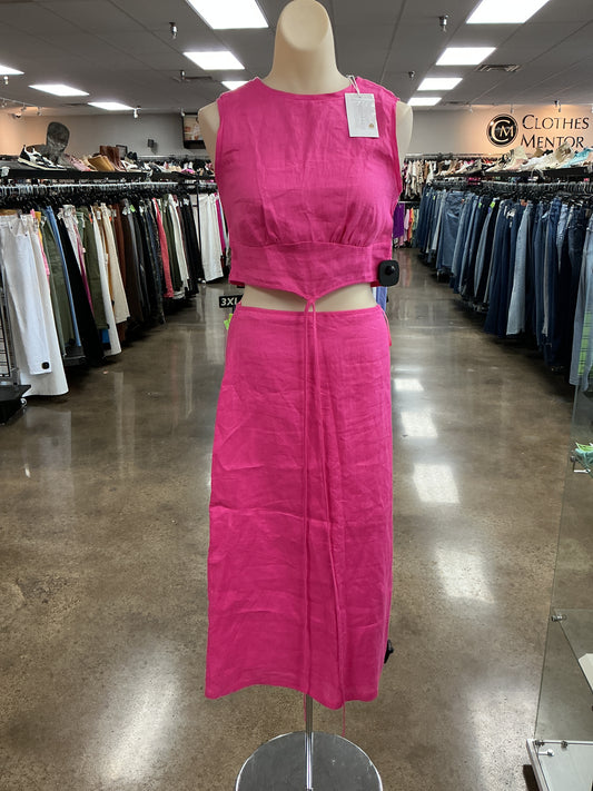 Skirt Set 2Pc By Lucy Paris In Pink, Size:Xs