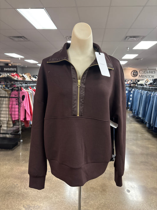 Sweater By Varley In Brown, Size:Xs